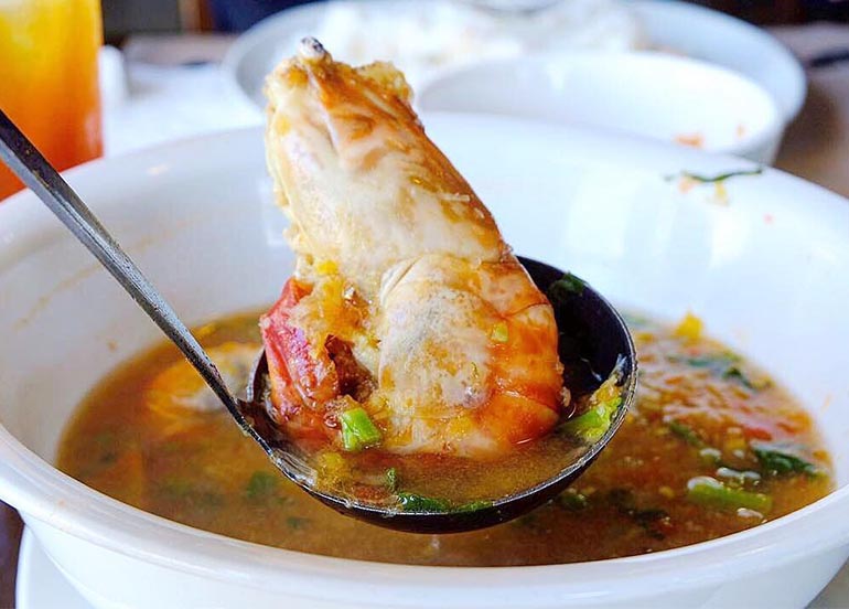 Pangat na Ulang from Binulo Restaurant Pampanga