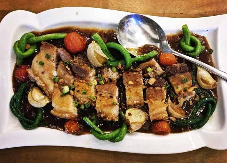 Crispy Skin Binagoongan from The Souq Pampanga