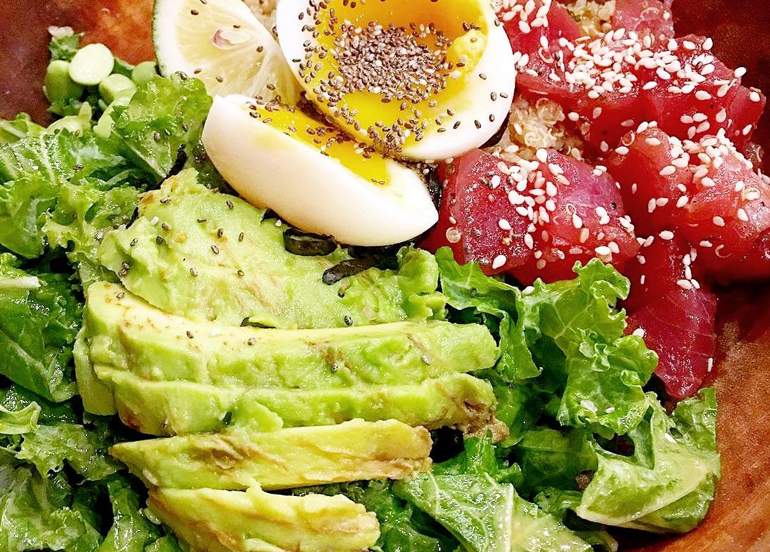 Green Pastures Poke Bowl