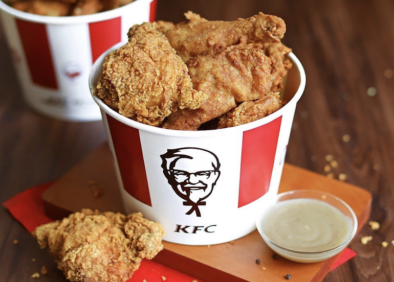 KFC fried chicken