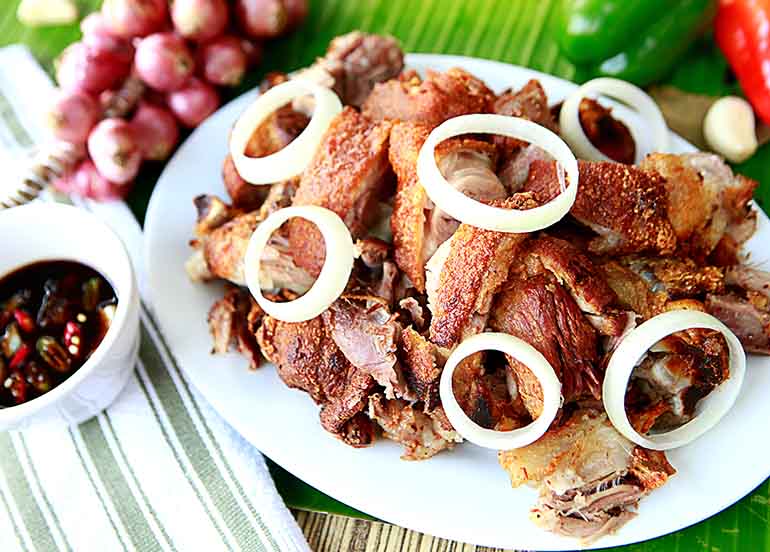 Crispy Pata from 121 Restaurant