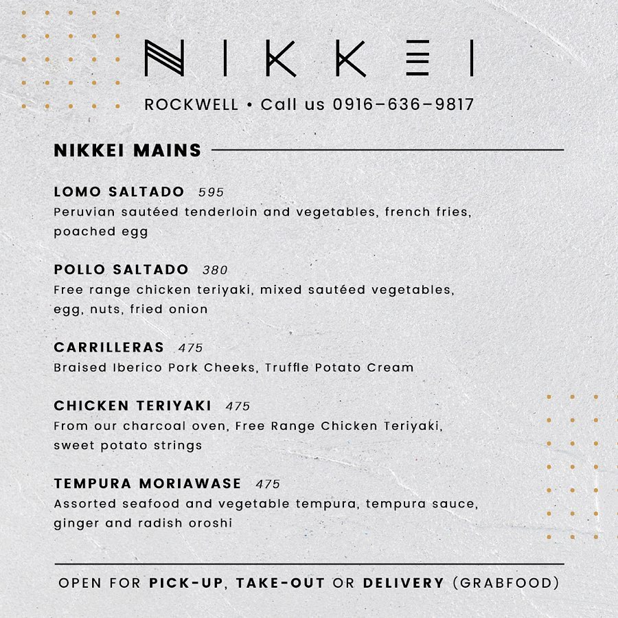 nikkei-mains-menu