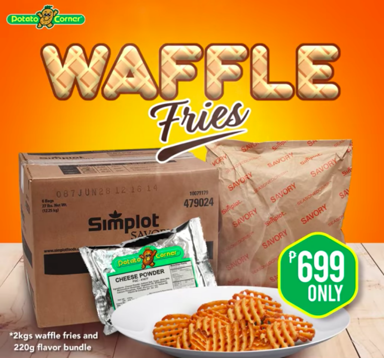 potato corner deilvery waffle fries