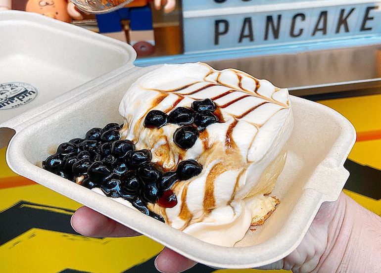 am.pm Now Delivers Their Soufflé Pancakes! Booky