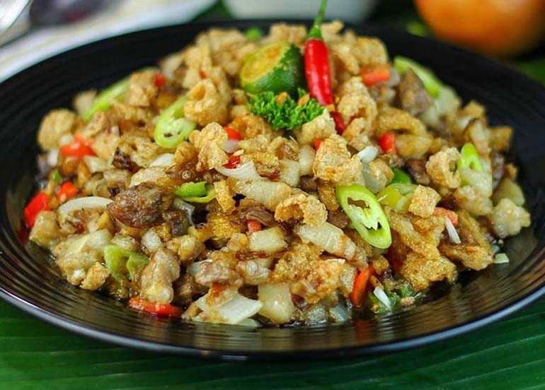 Sisig from 121 Grille and Restaurant