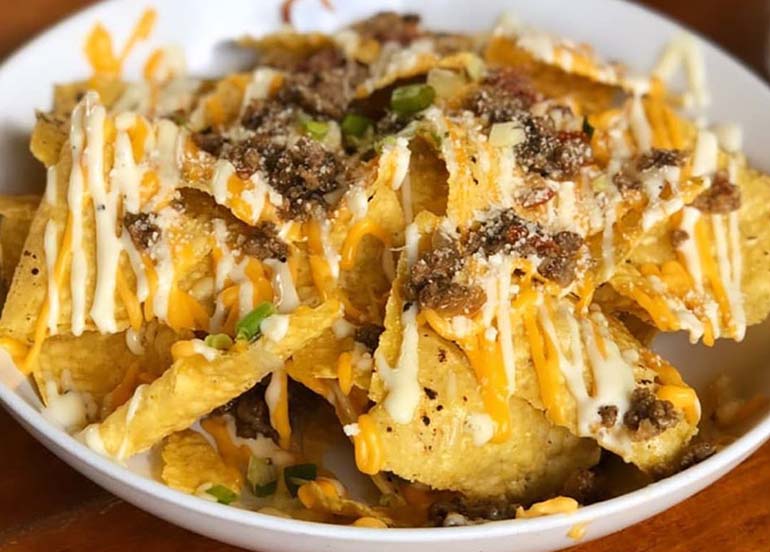 Nachos from Yellow Bird Cafe x Kitchen