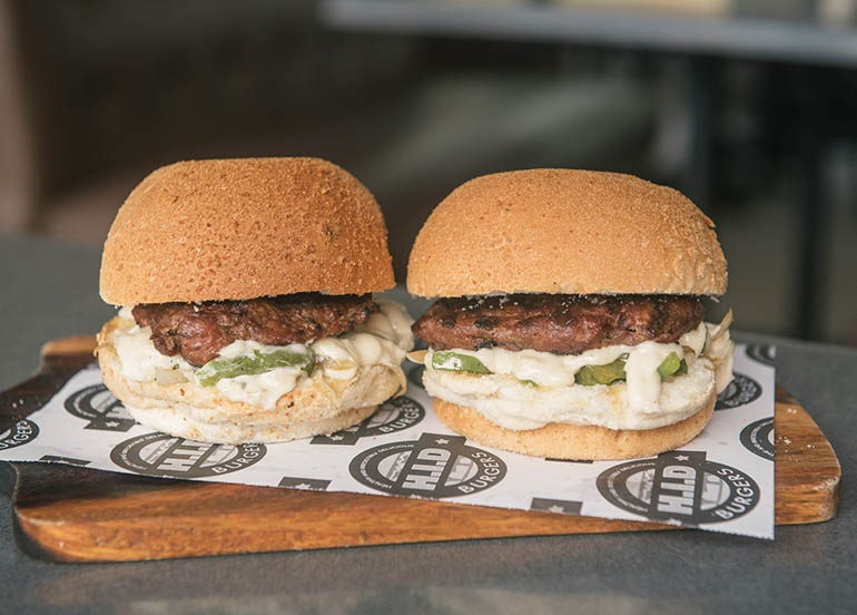 Mediterranean Burger from HID Burger