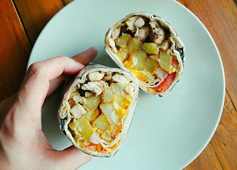 Burrito from LEON Authentic Mexican