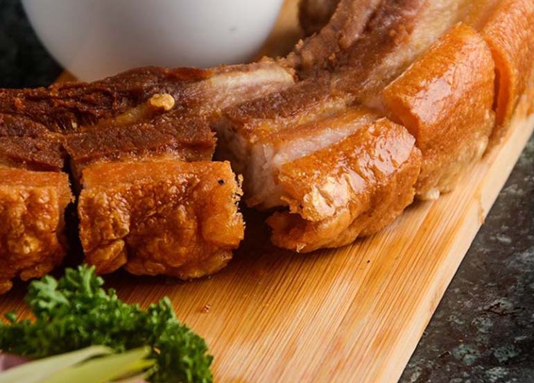 Lechon Kawali from Tipulo Filipino Modern Cuisine