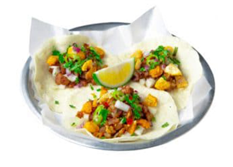 Sisig Baboy Soft Taco from Army Navy