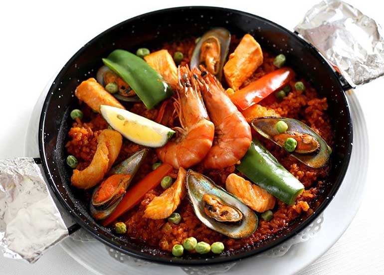 Paella from Ilustrado