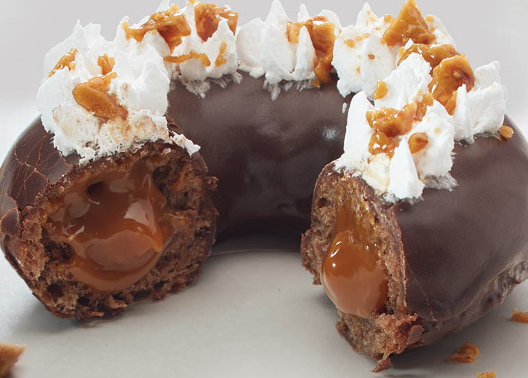 We’re Obsessed With Krispy Kreme’s New Salted Caramel Doughnuts! Booky