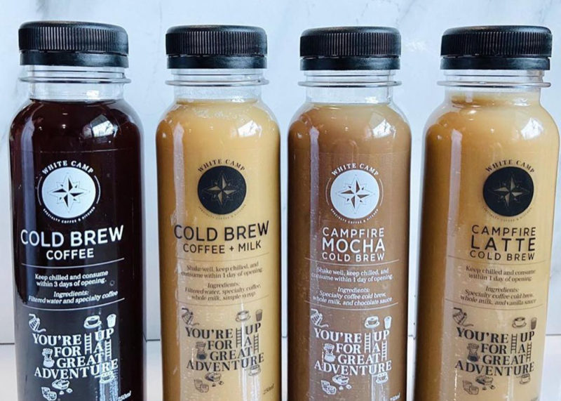 White Camp Coffee ready-to-drink coffee