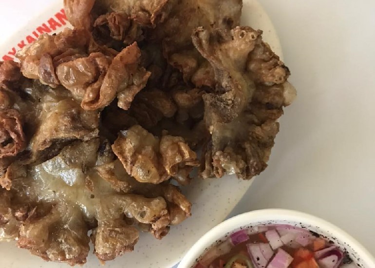 chicharong bulaklak, kamay kainan