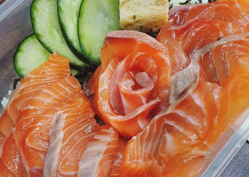 Fukudaya Japanese Dining Salmon Sashimi
