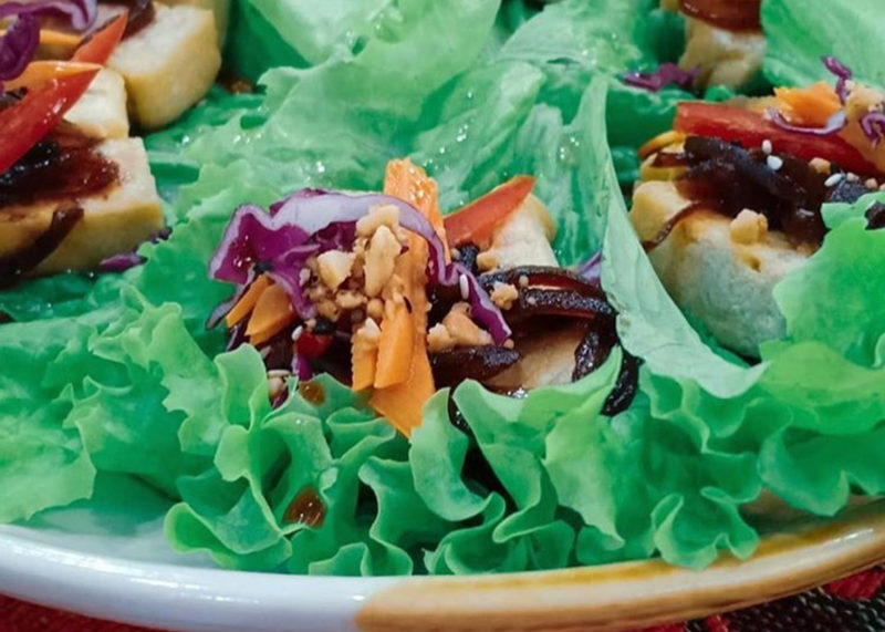 The Crescent Moon Cafe salad