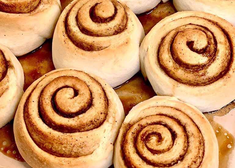 Cinnamon Rolls from Pink Bakes Co.