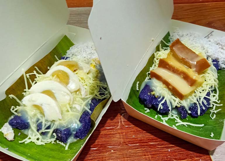 puto bumbong, mila's puto bumbong