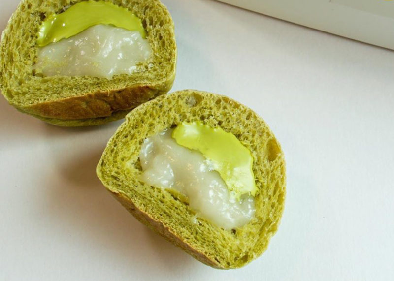 Mochi Mochi Uji Matcha Choco Bread