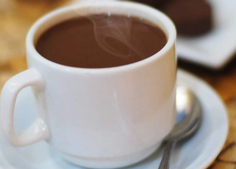 Via Mare hot chocolate