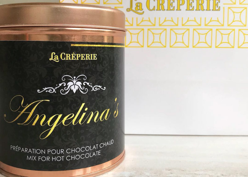 La Creperie Angelina's hot chocolate mix