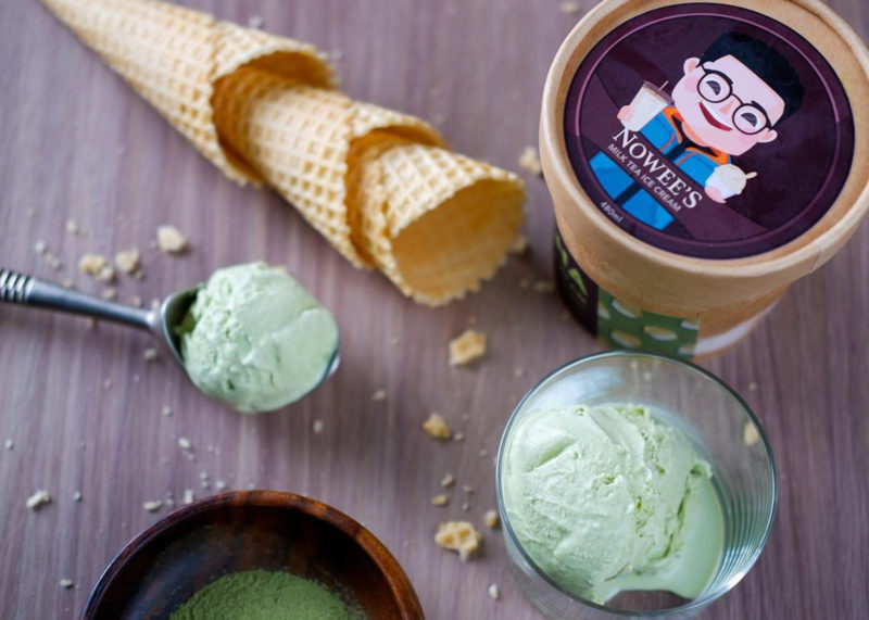 Nowee's Milk Tea Ice Cream Matcha