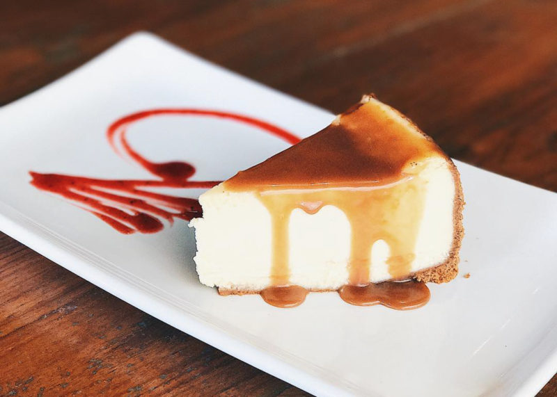 Cafe Voi La salted caramel cheesecake