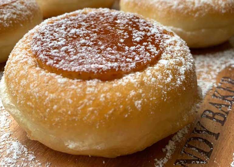 Leche Flan Donut from Sandybaker Pastry Shop