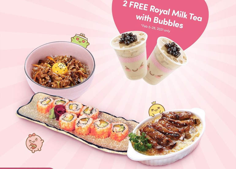 Tokyo Bubble Tea, Valentines Day Promo