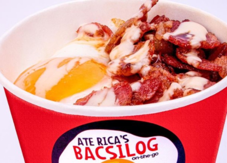 ate ricas bacsilog bacon silog