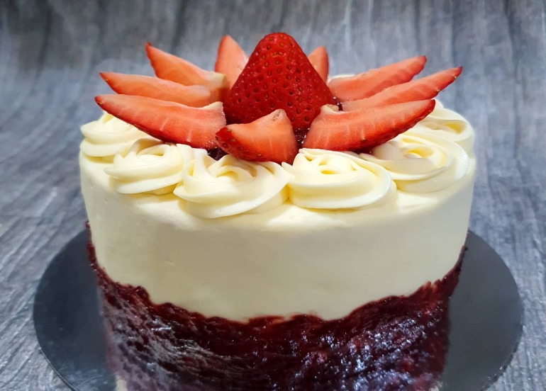 nyamnyam bakes strawberry shortcake