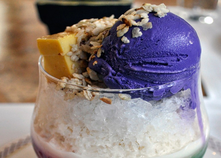 the lobby halo halo parfait