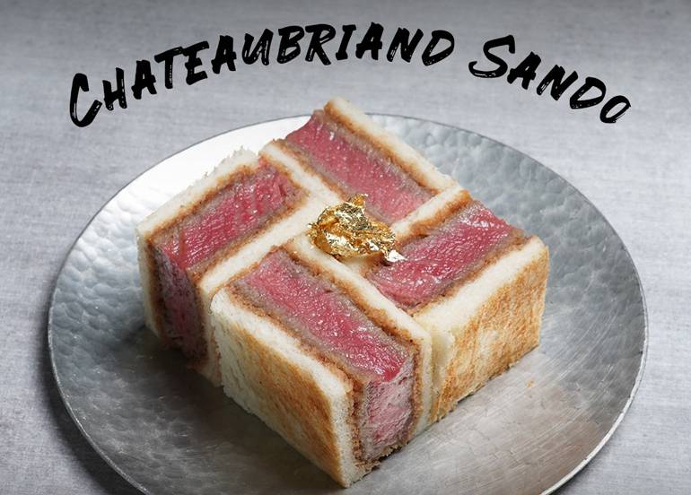 Wagyu Studio Chateaubriand Sando