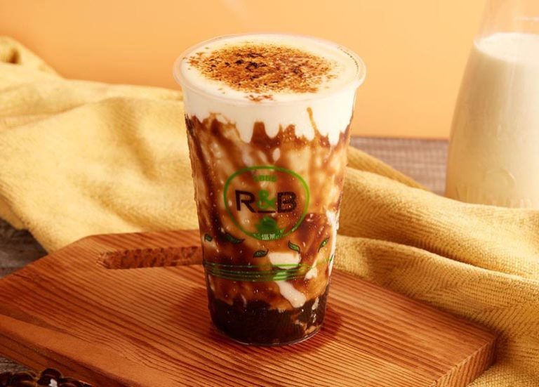 This Milk Tea Brand Specializes in a Cheese Brulee Topping | Booky