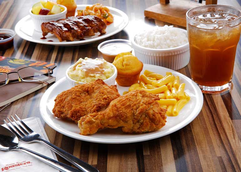 OMG Unfried Fried Chicken from Kenny Rogers Roasters