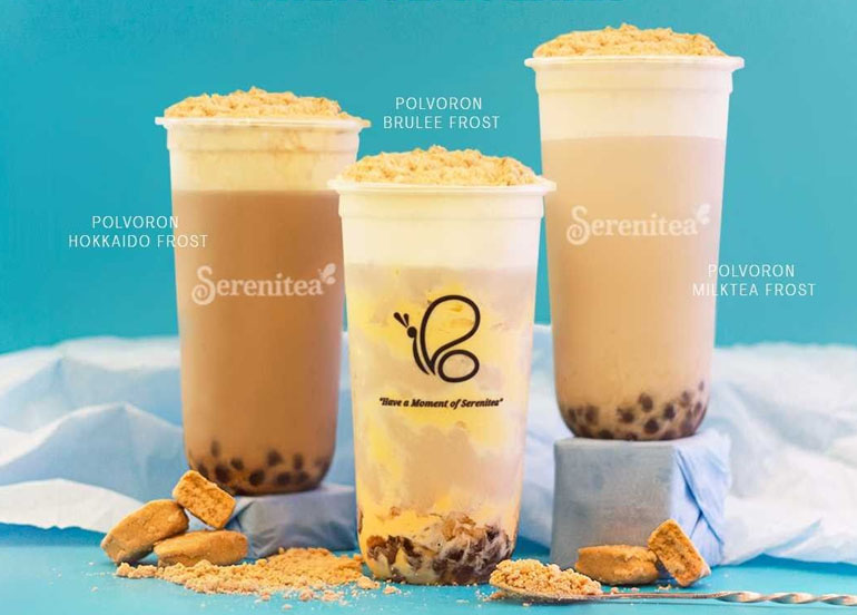Serenitea and House of Polvoron’s collab drinks are packed with powdery goodness Booky